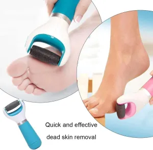 Electric Feet Callus Removers,Portable Electronic Foot File Pedicure Tools, Electric Callus Remover Kit,Professional Pedi Feet Care for Dead (Pink)