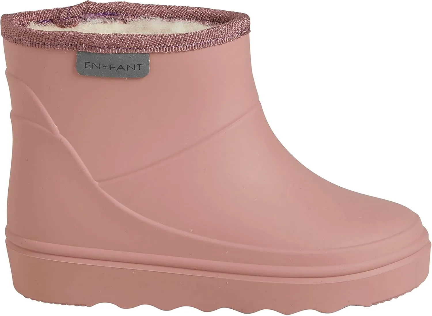 EnFant - PREMIUM Wool Lined Insulated Waterproof Winter Snow - Rain-Mud Boots - Sustainable and Recyclable NOTE: The boots run small. Please order 1  size larger