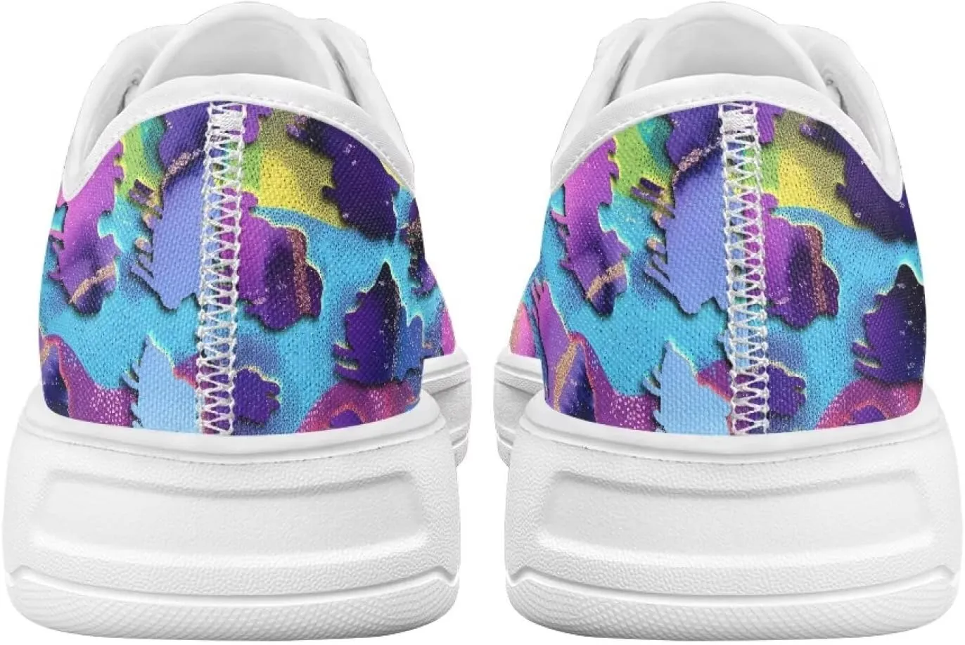 Fashion Sneakers for Women Lace up Memory Foam Insole and Non-Slip Womens Shoes Dressy Casual Spring Shoes