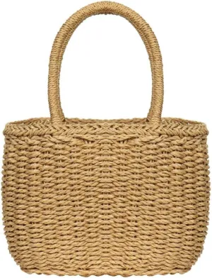 FENBEN Straw Hobo Bags for Women Weave Crossbody Bag Beach Purse Rattan Shoulder Handbag Vacation