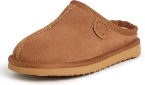 Fireside by Dearfoams Unisex-Child Dempsey Shearling Indoor/Outdoor Clog Slipper