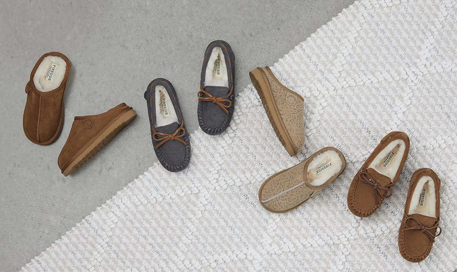Fireside by Dearfoams Unisex-Child Dempsey Shearling Indoor/Outdoor Clog Slipper