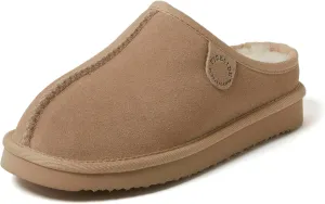 Fireside by Dearfoams Women's Greta Genuine Shearling Indoor Outdoor Clog
