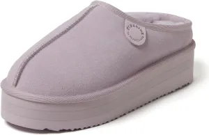 Fireside by Dearfoams Women's Greta Genuine Shearling Indoor Outdoor Clog