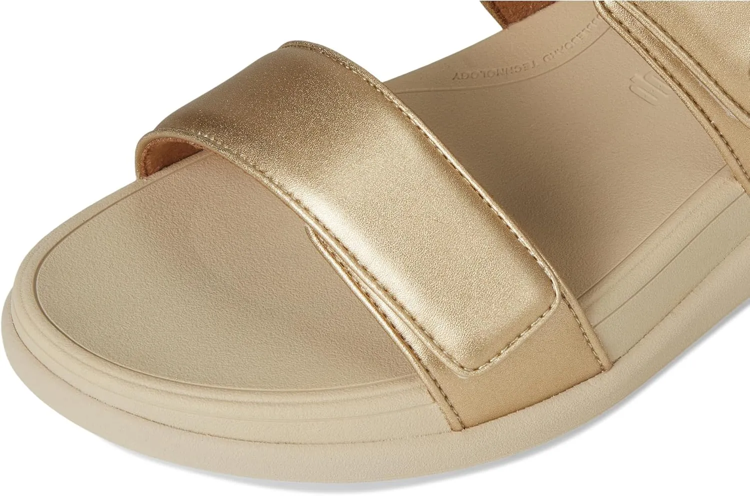 FitFlop Women's F-Mode Go Adjustable Flatform Back-Strap Sandals Wedge