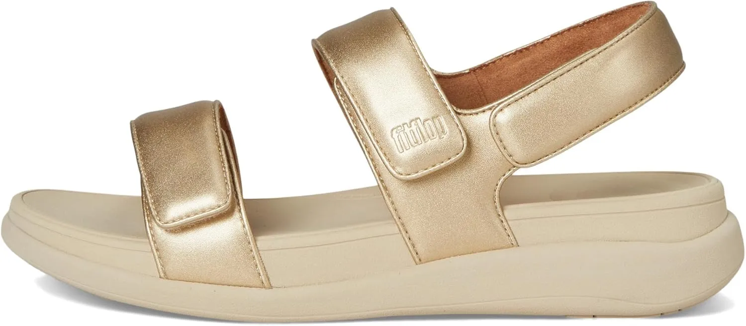 FitFlop Women's F-Mode Go Adjustable Flatform Back-Strap Sandals Wedge