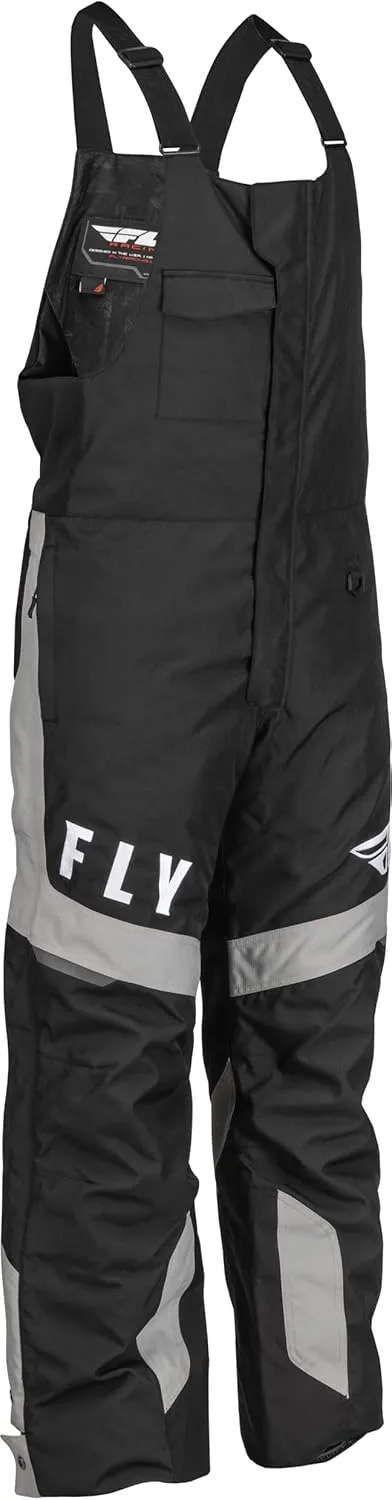 Fly Racing 2023 Outpost Bib (Grey/Black, XX-Large)