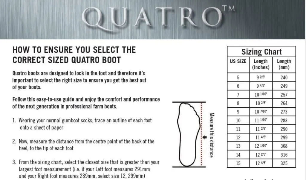 FRQ4 Quatro Insulated 16" Boots
