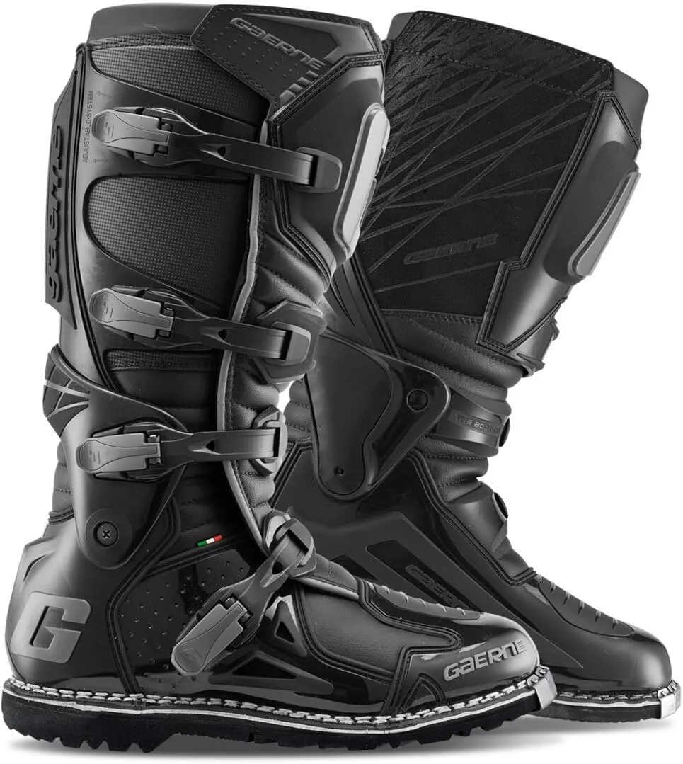Gaerne Fastback Endurance Enduro Mens MX Offroad Boots Midnight 8 USA