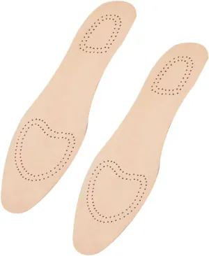 GARVALON Pair Sheepskin Insole Breathable Emulsion Insoles for Men Women High Elastic Absorb Sweat for Sports Shoes Leather Shoes Boots Casual Thermal Work