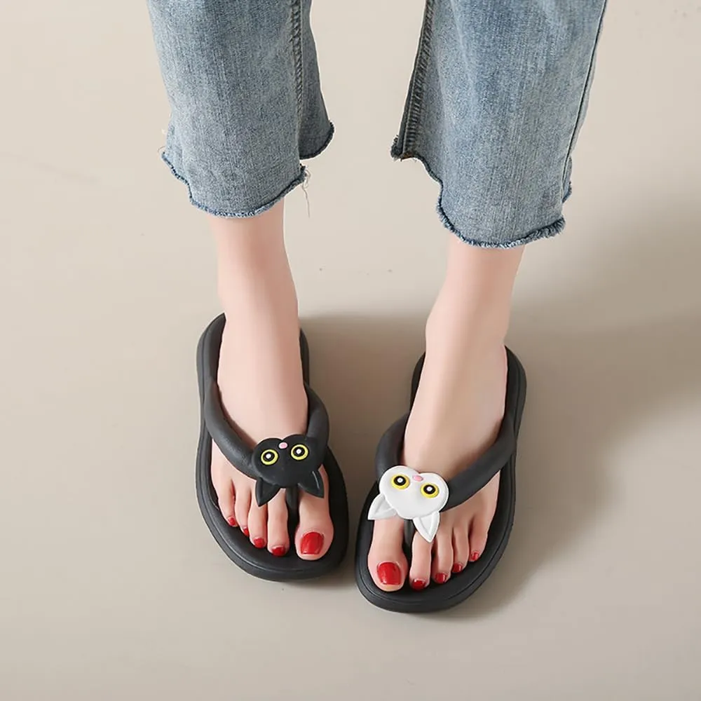 GEXECEUSS Women's Flip Flops Comfortable Non-Slip Thong Sandals with Arch Support Casual Summer Beach Sandals Ladies Slip On Shoes for Shower Pool