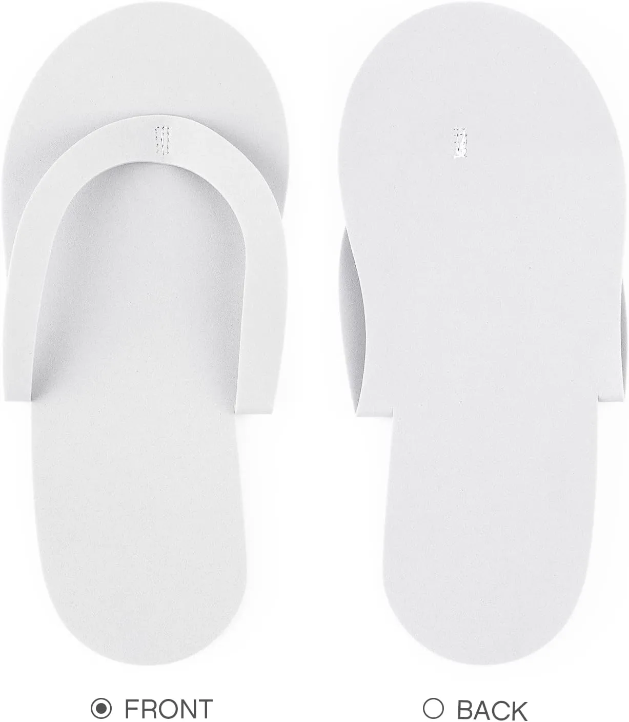 Geyoga 240 Pairs Disposable Pedicure Slippers Foam Spa Pedicure Sandals Flip Flops Shoes for Women Girls Salon Nail Spa