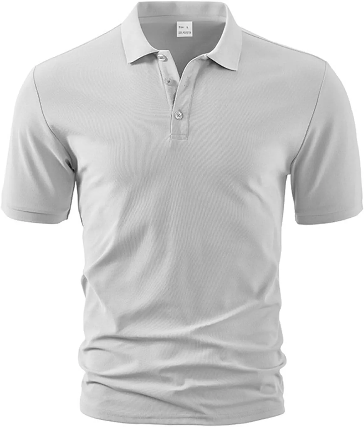 Golf Shirts for Men Performance Short Sleeve Sports Tactical T-Shirt Athletic Moisture Wicking Gym Tees Workout Tops