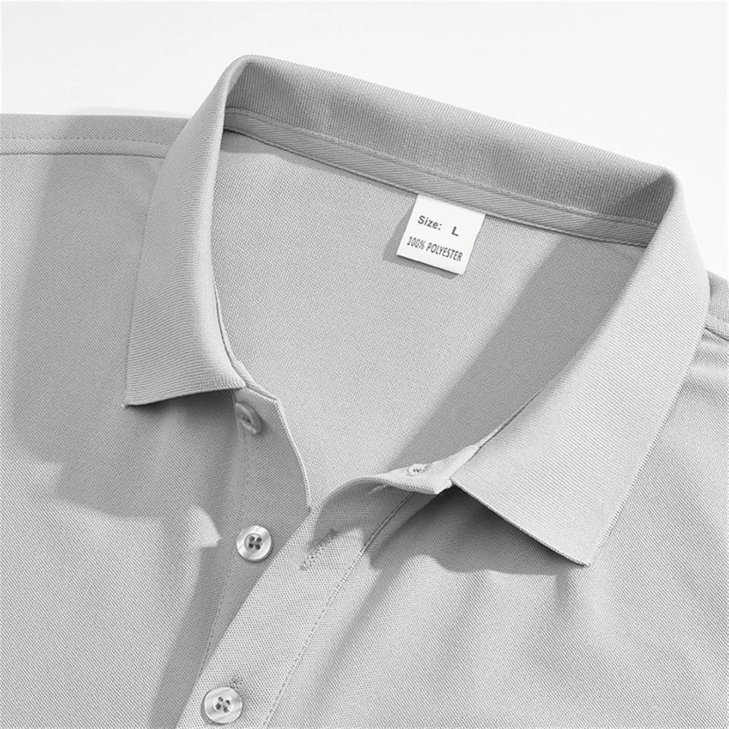 Golf Shirts for Men Performance Short Sleeve Sports Tactical T-Shirt Athletic Moisture Wicking Gym Tees Workout Tops