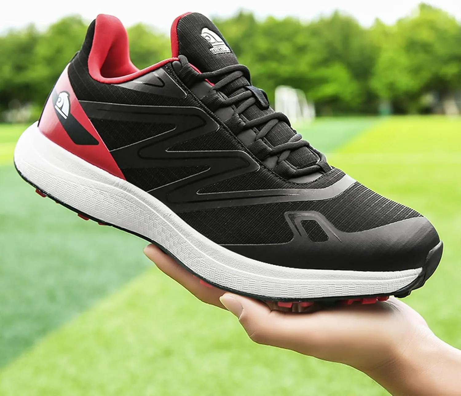 Golf Shoes Spikeless for Mens Outdoor Golf Training Sneakers Casual Big Size