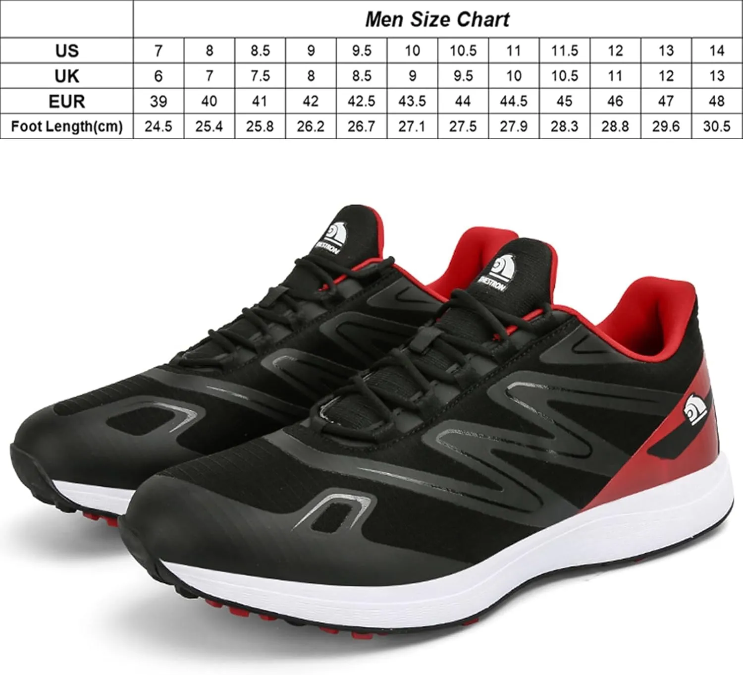 Golf Shoes Spikeless for Mens Outdoor Golf Training Sneakers Casual Big Size