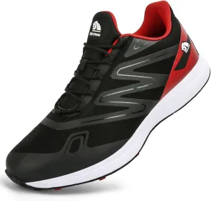 Golf Shoes Spikeless for Mens Outdoor Golf Training Sneakers Casual Big Size