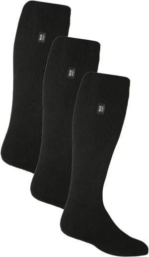Heat Holders - 3 Pairs Knee High Thermal Socks for Men & Women | Extra Thick Warm Socks for Winter Boots