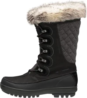 Helly-Hansen Garibaldi VL Insulated Winter Boots for Women - Waterproof Nubuck Leather, Faux Fur Lined, Eco Ortholite Comfort Footbed, Max-Grip Outsole