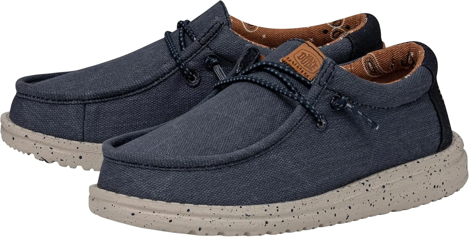 Hey Dude Boys Wally Linen Shoes