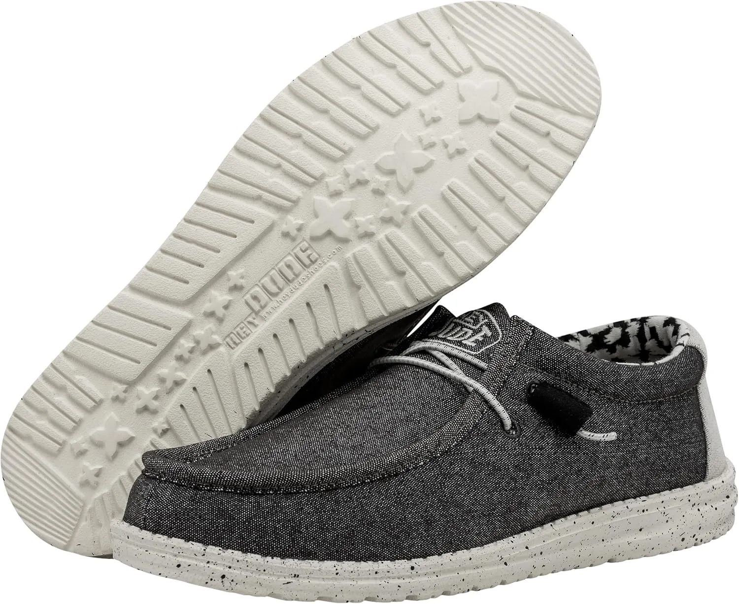 Hey Dude Men's Wally Suede Multiple Colors | Men’s Shoes | Men's Lace Up Loafers | Comfortable & Light-Weight