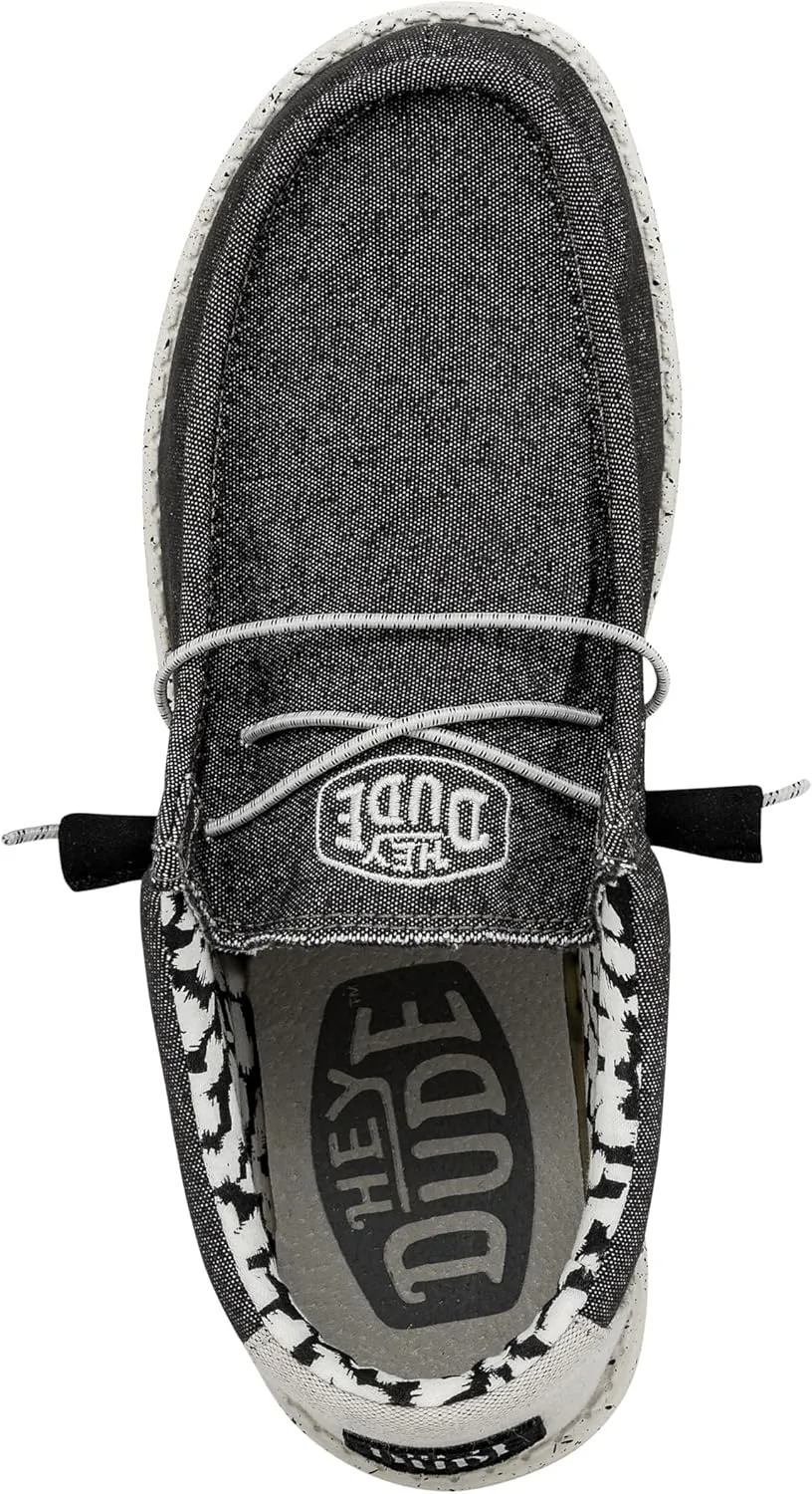 Hey Dude Men's Wally Suede Multiple Colors | Men’s Shoes | Men's Lace Up Loafers | Comfortable & Light-Weight