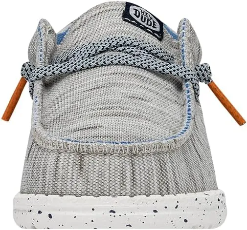 Hey Dude Wally Toddler Jersey | Toddler Shoes | Toddler Lace Up Loafers | Comfortable & Light-Weight