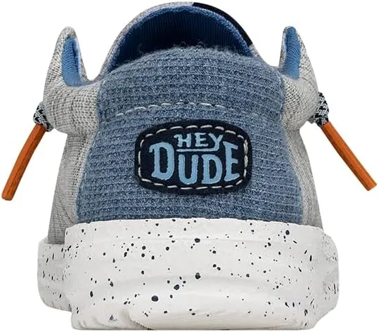 Hey Dude Wally Toddler Jersey | Toddler Shoes | Toddler Lace Up Loafers | Comfortable & Light-Weight