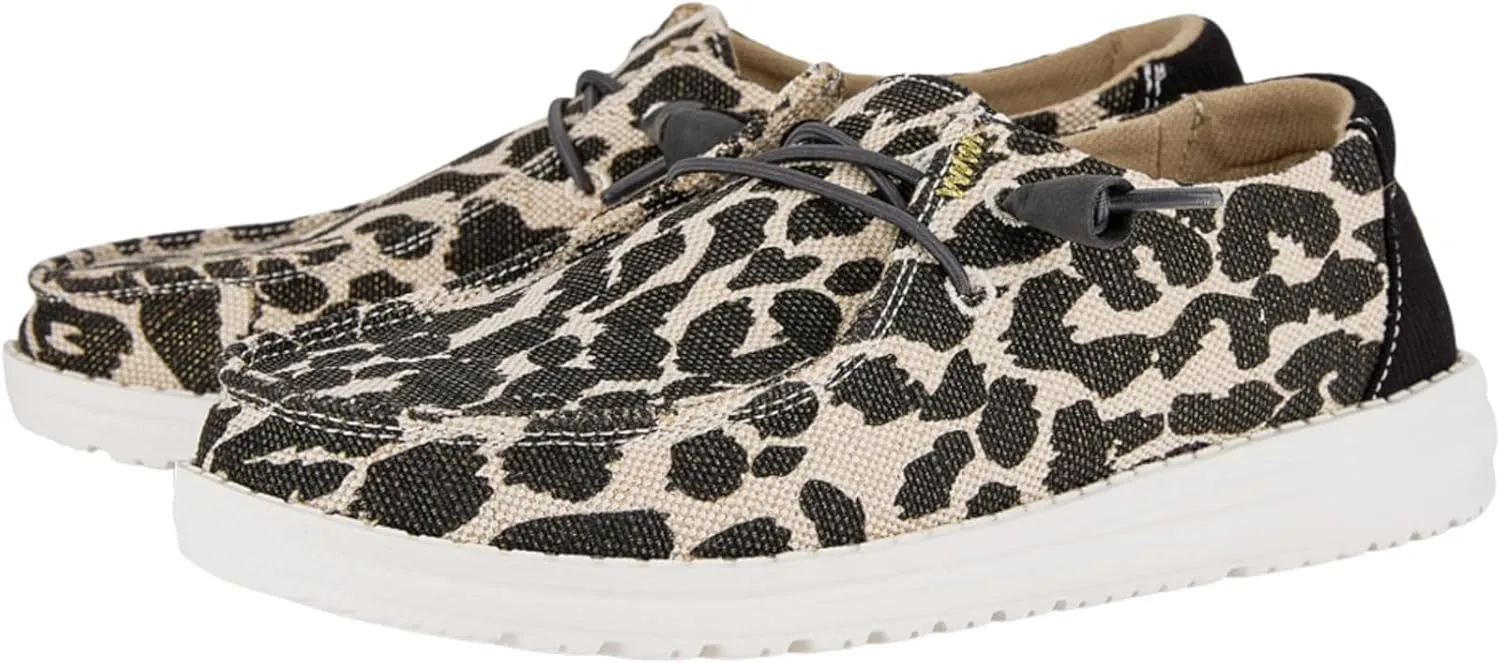 Hey Dude Wendy Leopard Sparkle