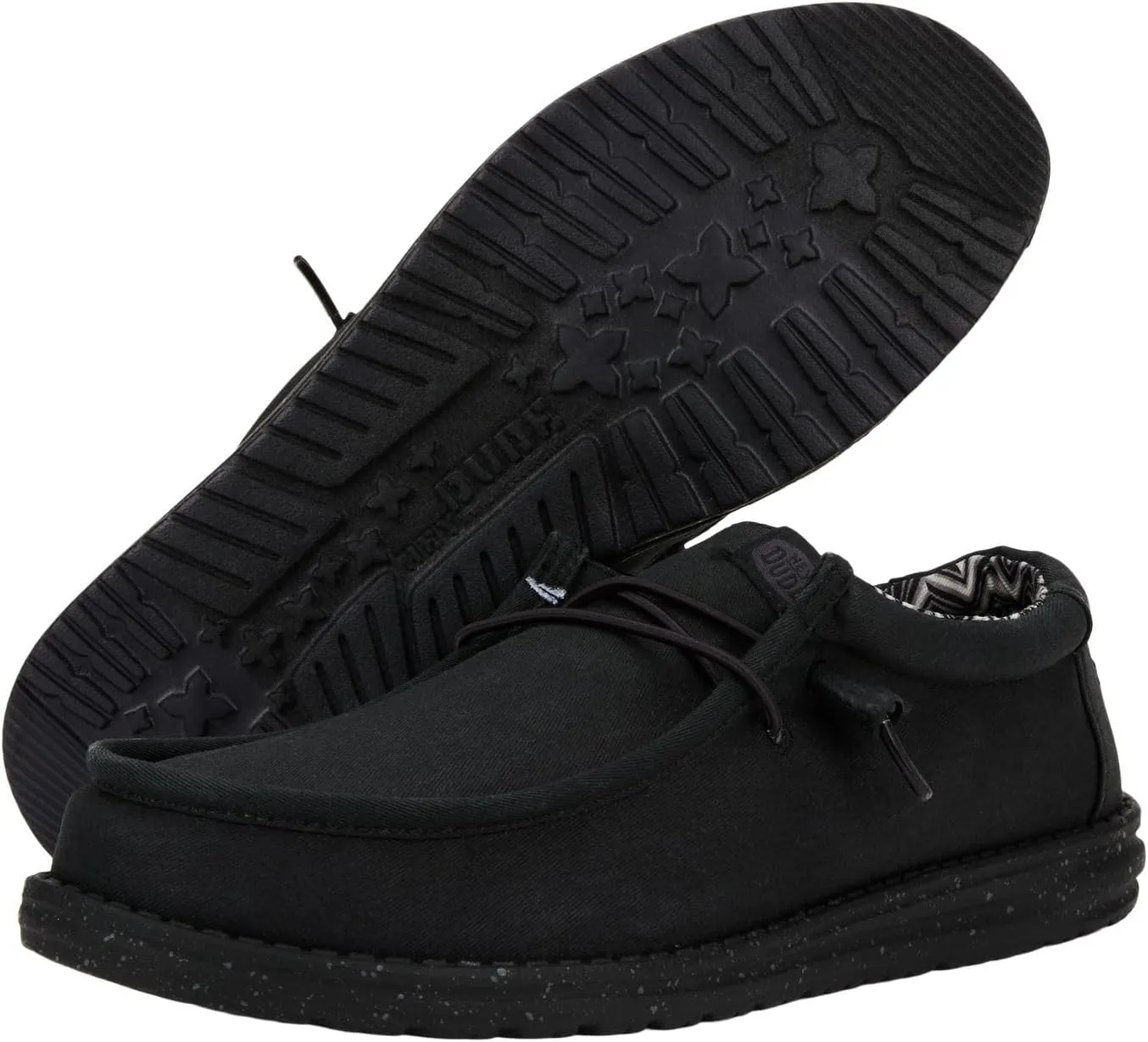 HEYDUDE Women's Wendy Canvas, Women’s Shoes, Women's Slip-on Loafers, Comfortable & Light-Weight