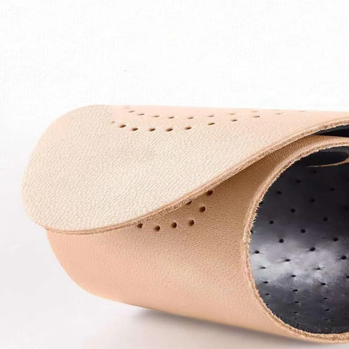 High Elastic Sheepskin Insoles Breathable Sweat for Sports Leather Boots Casual Thermal Work Size