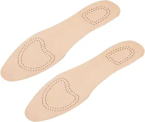High Elastic Sheepskin Insoles Breathable Sweat for Sports Leather Boots Casual Thermal Work Size