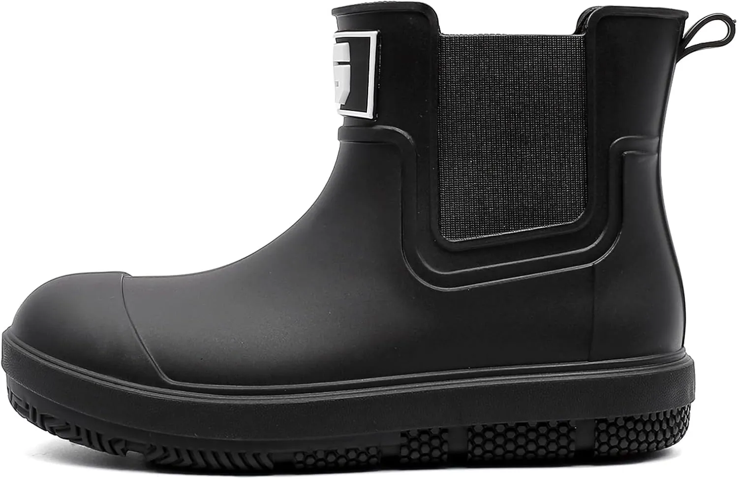 HSBDNZQ Deck Rain Boots Men Women, Short Waterproof Rubber Boots, Anti Slip Lightweight Water Shoes Unisex, Original Chelsea Garden Boots, Durable Fishing Boots Outdoor, Mud Work Booties