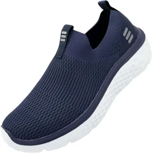 HUHV Tech Knit Unisex Lace-Up and Slip-On Recovery Lifestyle Walking and Athletic Shoe with HEALIUM Foam Lightweight Casual Non-Slip Comfortable Sneaker