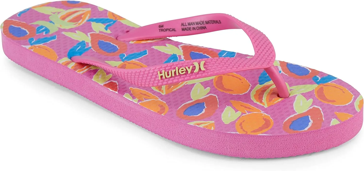 Hurley Women's Geo Flip Flops