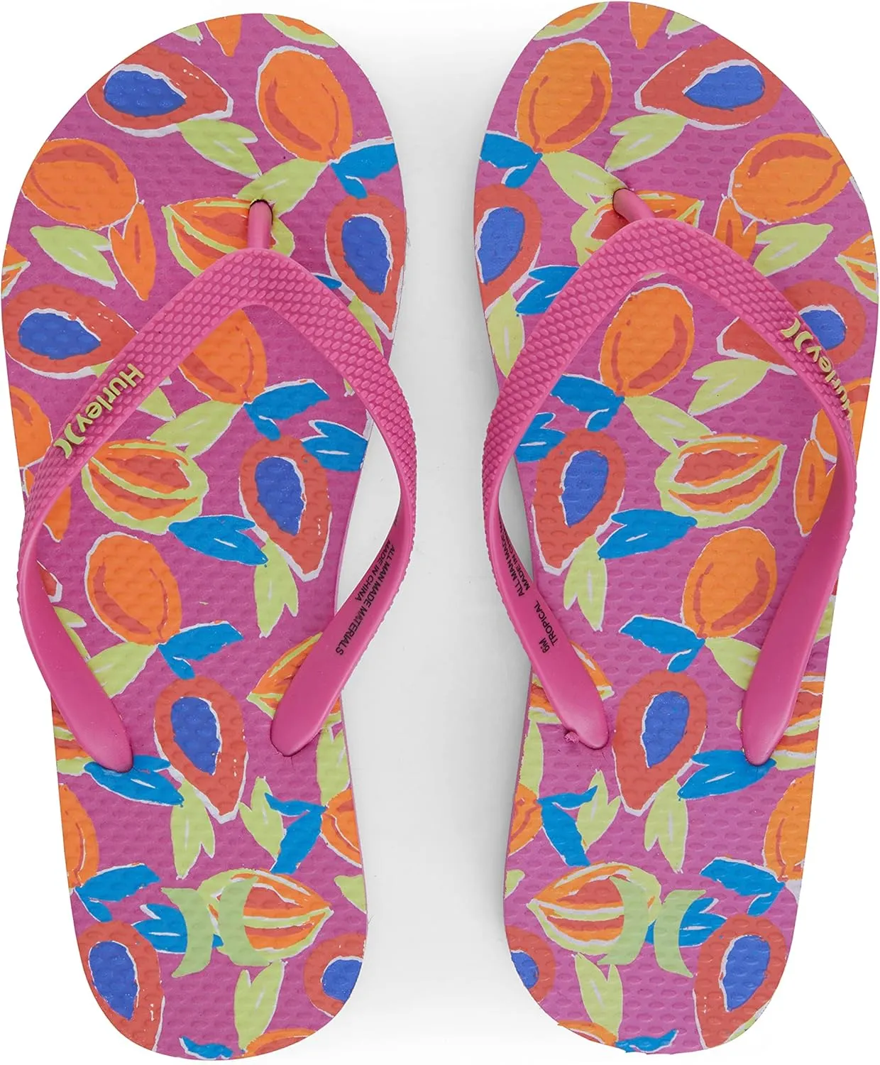 Hurley Women's Geo Flip Flops