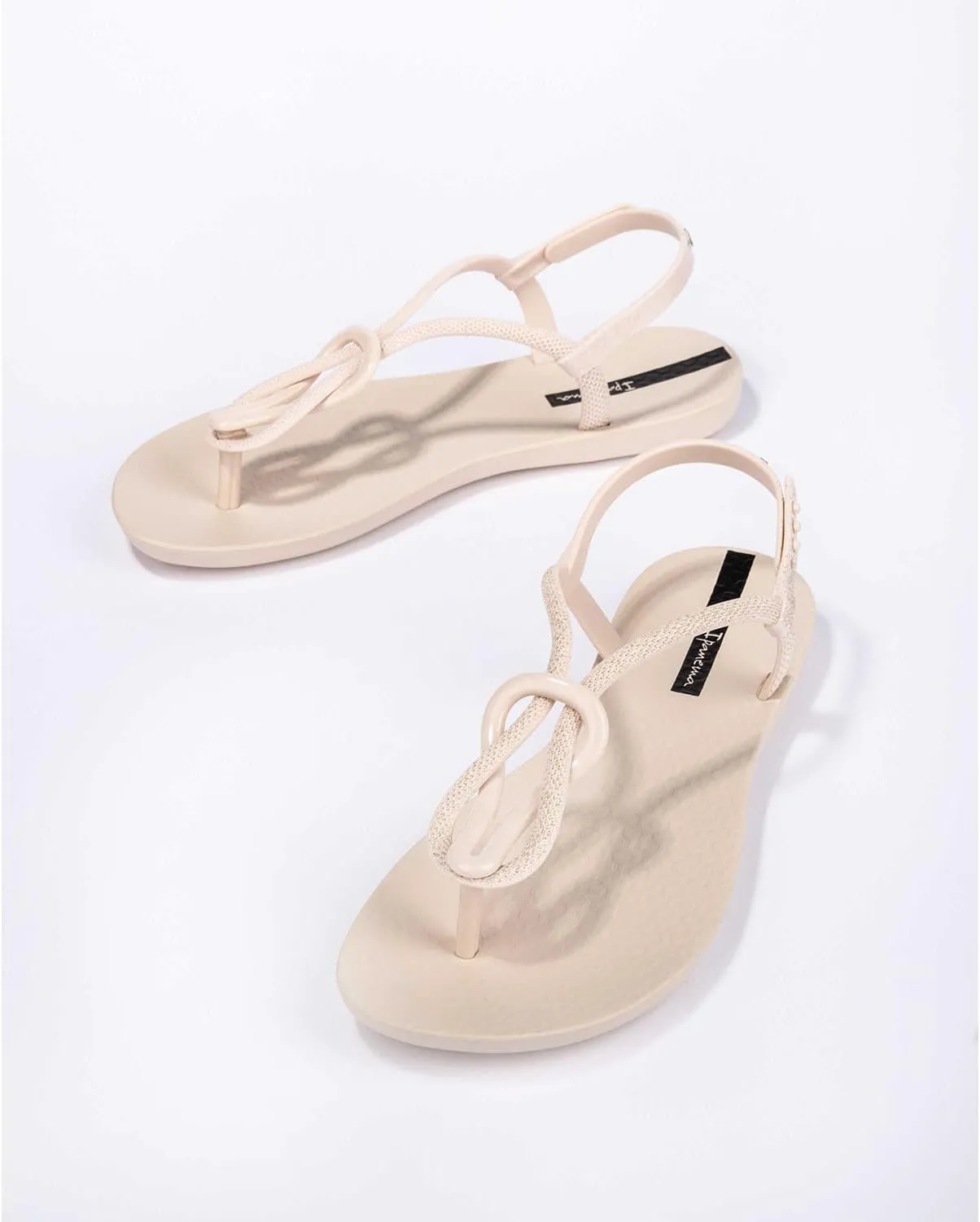 Ipanema Women's Trendy Sandals - Comfortabe and Stylish T-Strap Flat Sandals with Adjustable Ankle Strap Closure