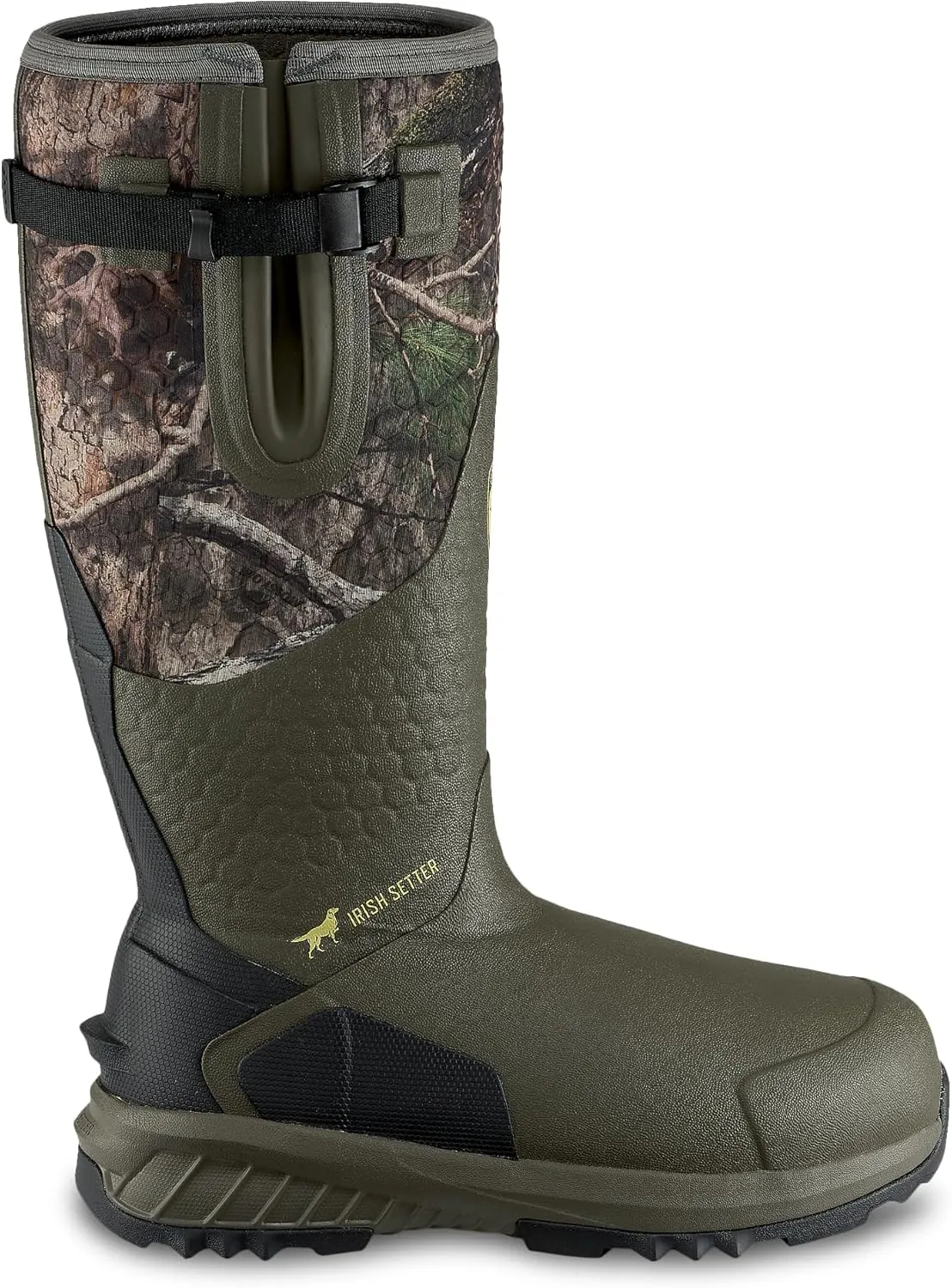 Irish Setter, MudTrek, Unisex, 17", Waterproof, Insulated 1200g, Adjustable Full Fit, Hunting Boot, Mossy Oak Country DNA