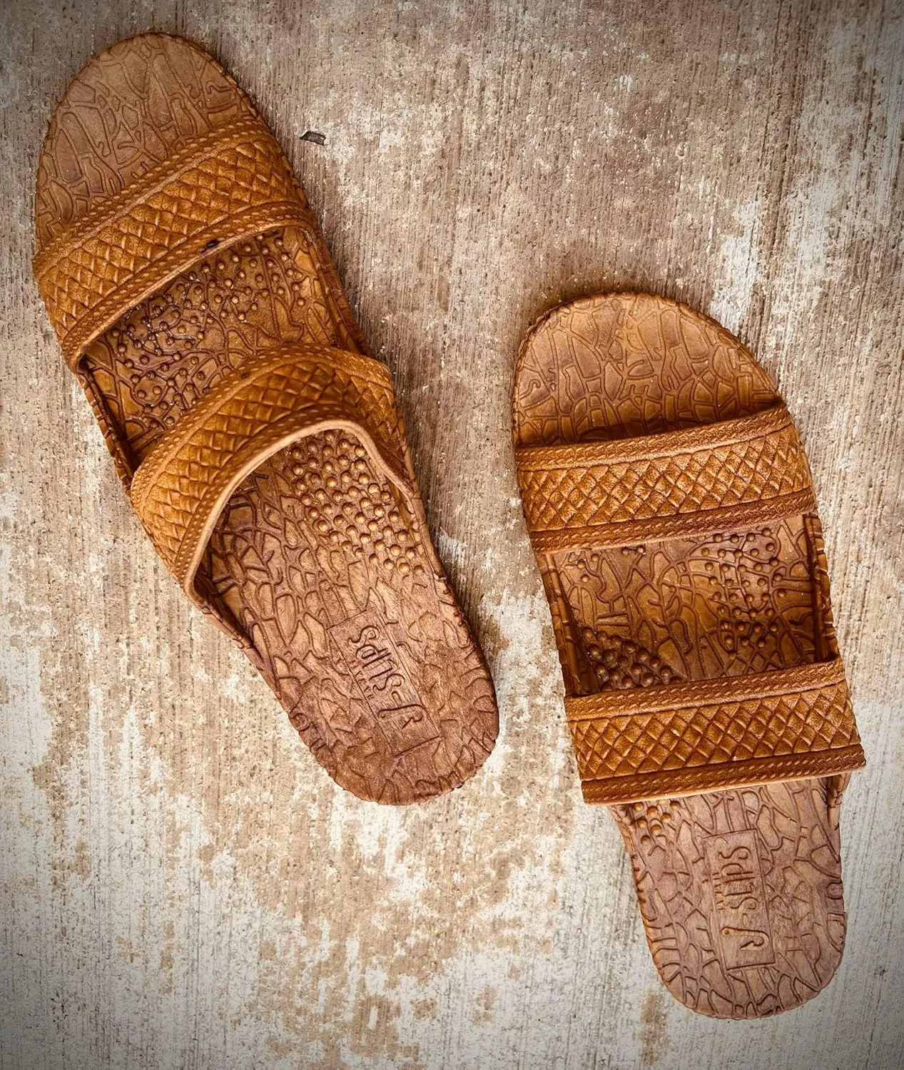 J-Slips Sandals for Women and Men - Comfortable Jesus Jandals for Beach - Waterproof Hawaiian Slides in 12 Colors, Sandalias