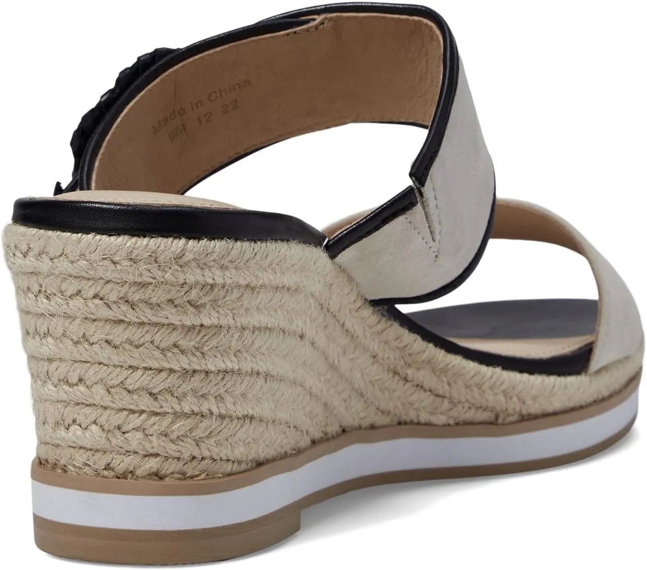 Jack Rogers Callie Buckle Women Wedge Sandals – Buckle Closure – Leather Sole and Lining – Slip-on Style