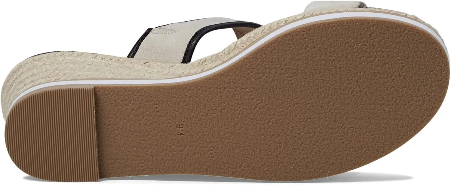 Jack Rogers Callie Buckle Women Wedge Sandals – Buckle Closure – Leather Sole and Lining – Slip-on Style