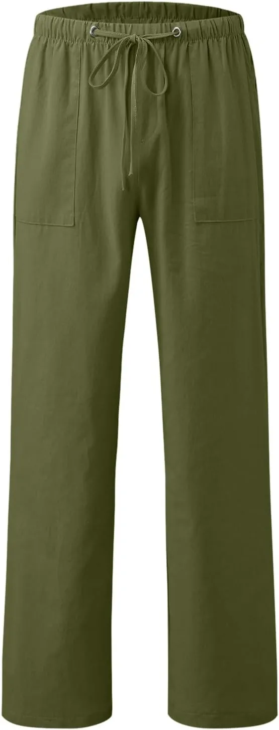 Joggers for Men Slim-Fit Joggers Sweatpant Training Sports Pull On Pant Comfort Soft Jogging Bottoms