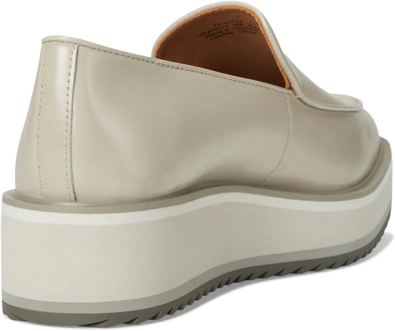 Johnston & Murphy Women’s Gracelyn Venetian Shoes, Leather Platform Shoes for Women, Slip On Platform Loafers