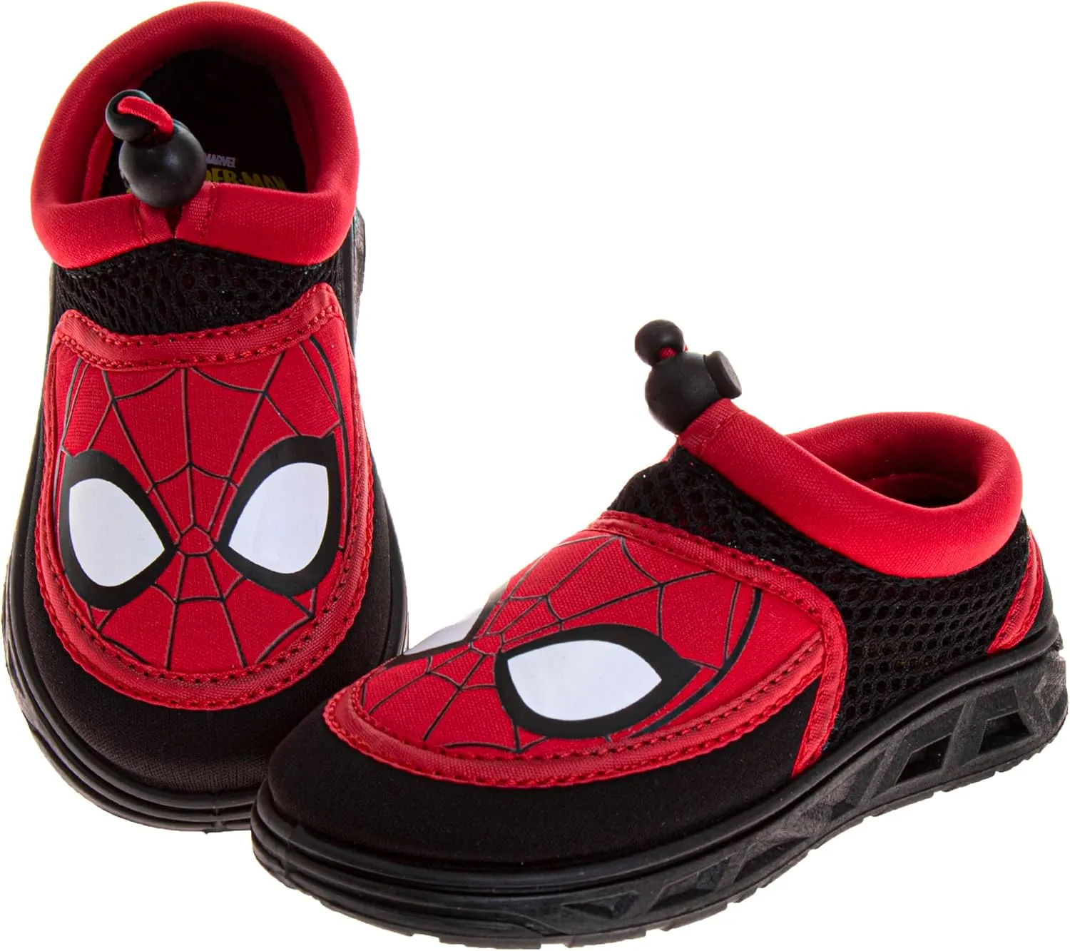 Josmo The Avengers Water Shoes - Spiderman Ironman Captain America Hulk Thor Pool Aqua Socks Slip On Quick Dry (5-10 Toddlers / 11-12 Little Kids)
