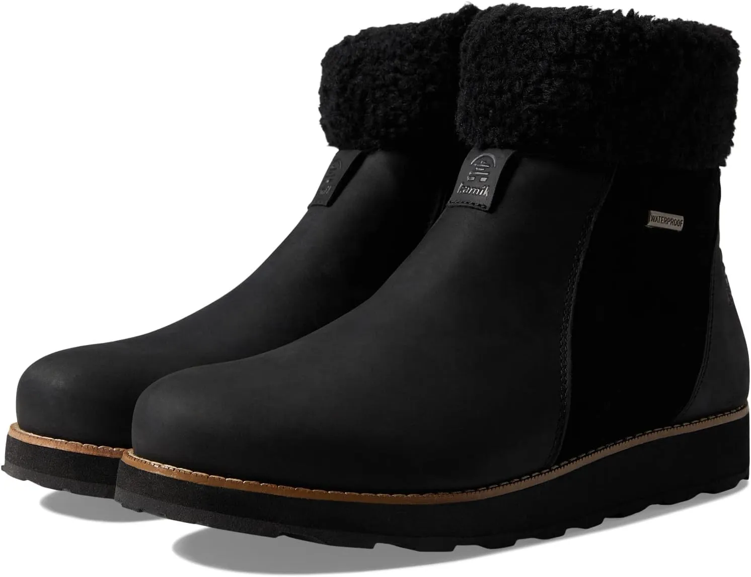 Kamik Women's Ariel F Zip Ankle Boot