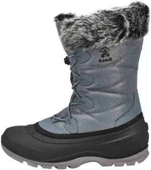 Kamik Women's Momentum 3 Insulated Winter Boots,Brick RED,