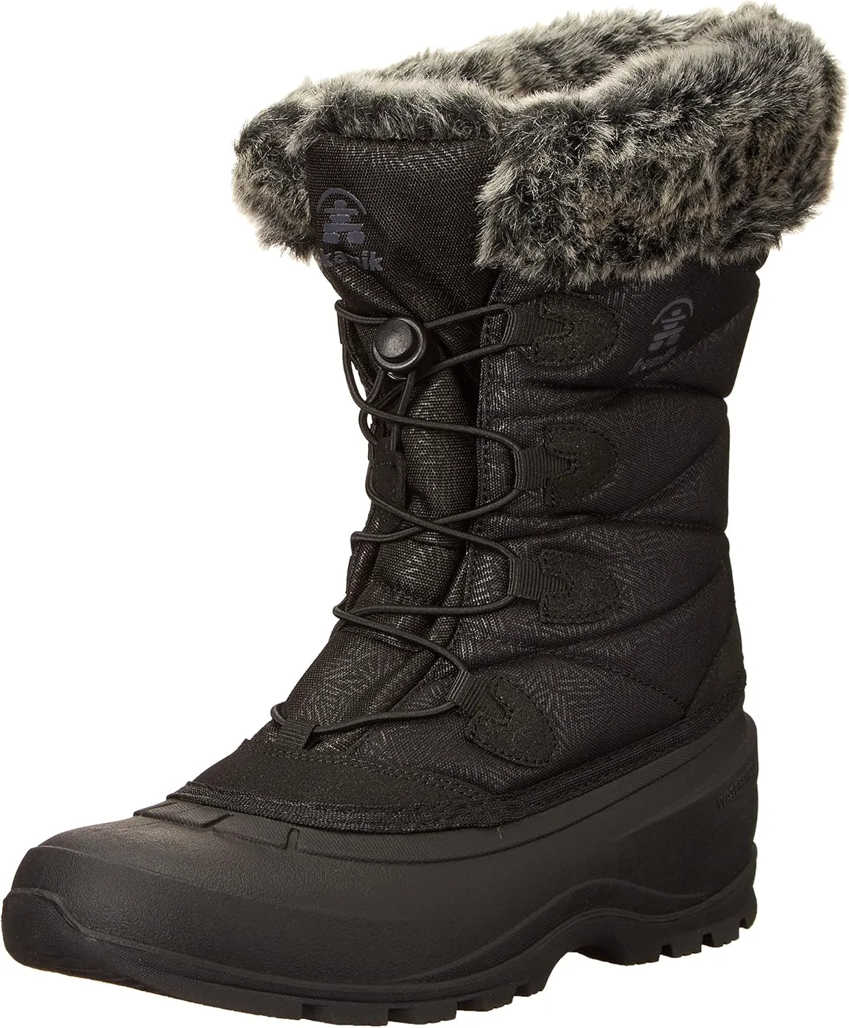 Kamik Women's Momentum 3 Insulated Winter Boots,Brick RED,