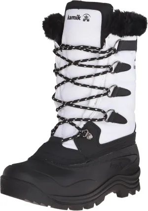 Kamik Women's Shellback Insulated Winter Boot,White,