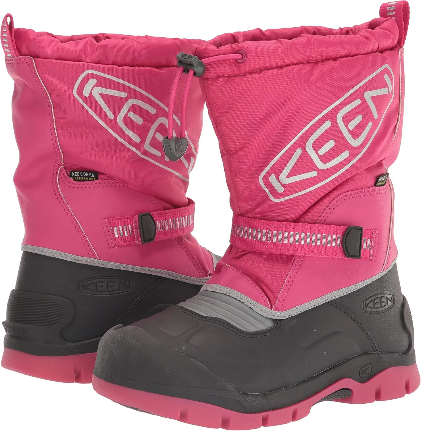 KEEN Unisex-Child Snow Troll Insulated Waterproof Pull on Winter Boots
