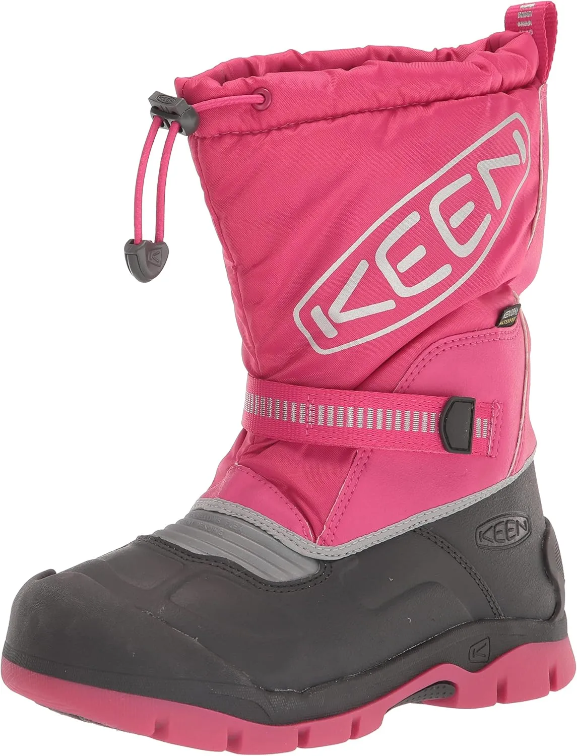 KEEN Unisex-Child Snow Troll Insulated Waterproof Pull on Winter Boots